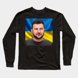 Volodymyr Zelensky Long Sleeve T-Shirt